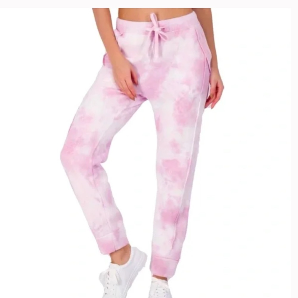 Free People Tie Dye Work it Out Joggers